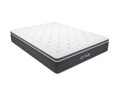 Foto 5 | Colchón Queen size + Cama Beige | Set Cloud Pro Linen | Cama Completa