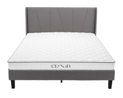Foto 1 | Colchón Individual + Cama Gris | Set Cloud Eco Cambridge | Cama Completa