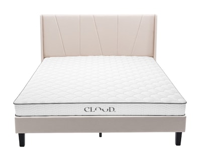 Foto 1 | Colchón Queen size + Cama Beige | Set Cloud Eco Cambridge | Cama Completa