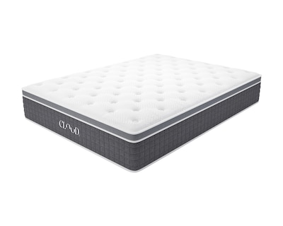 Foto 5 | Colchón Individual + Cama Gris| Set Cloud Pro Cambridge | Cama Completa