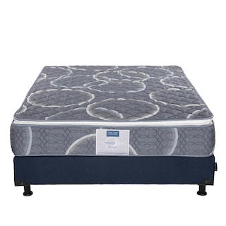 Foto 2 | Colchón Dicasa Bongo Matrimonial + Box Dicasa Azul + Almohada 2pack + Protector Cloud