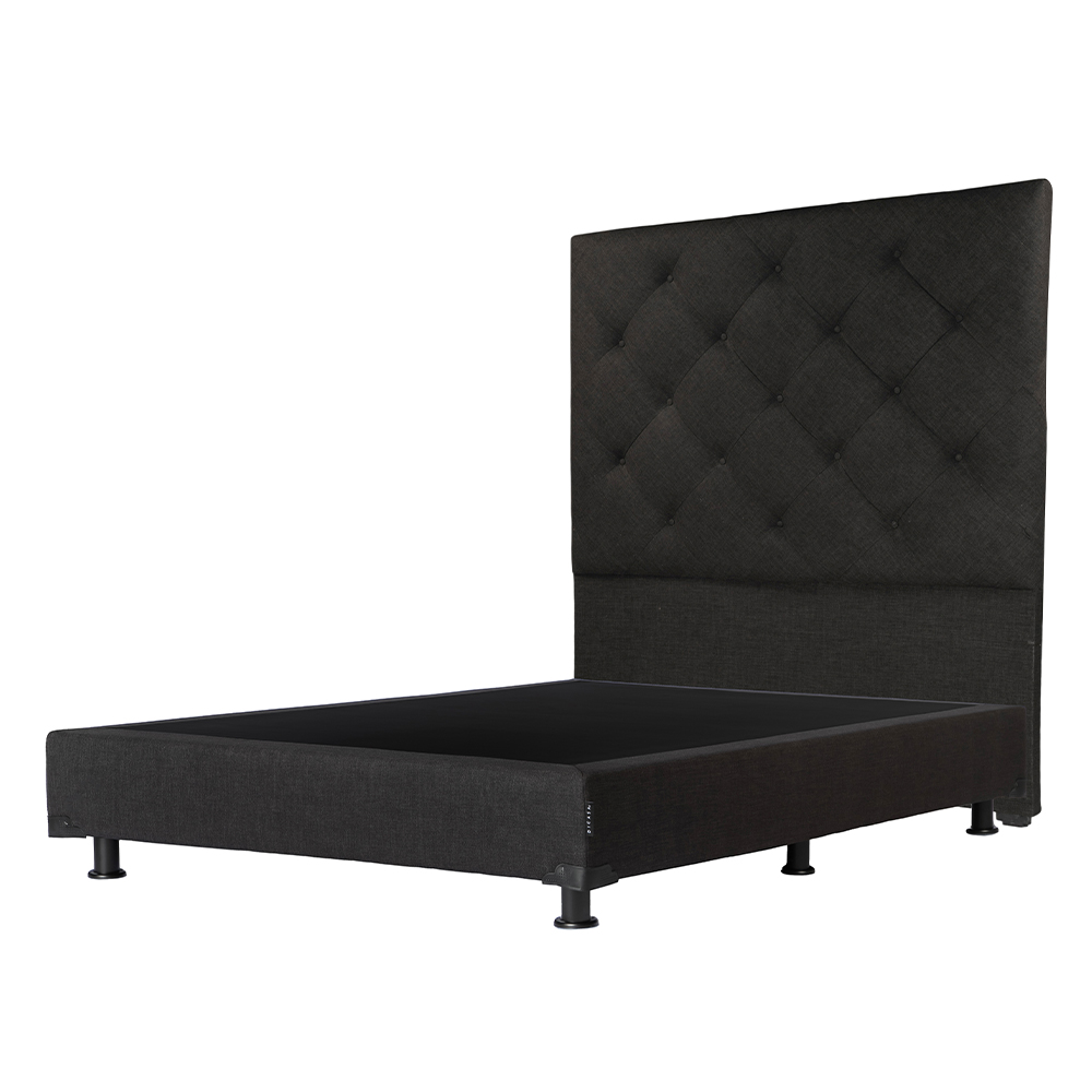 Foto 3 | Cabecera Dicasa Ikki Queen Size Negro+box Dicasa Queen Size  Negro+colchón Spring Air Cardona