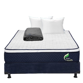 Foto 1 | Colchón Dicasa Eon Matrimonial + Box Dicasa + Almohada Royal Twin + Protector Lux