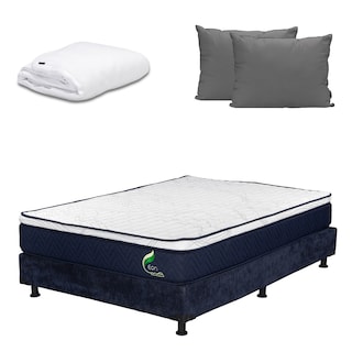 Foto 1 | Colchón Dicasa Eon Queen Size + Box Dicasa + Almohada 2pack + Protector Cloud
