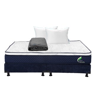Foto 1 | Colchón Dicasa Eon King Size + Box Dicasa + Almohada Royal Twin + Protector Lux