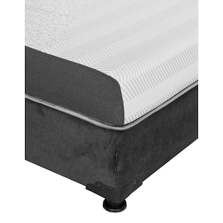 Foto 3 | Colchón Dicasa Inabox Matrimonial + Box Dicasa Gris Oxfrod + Almohada 2pack + Protector Cloud