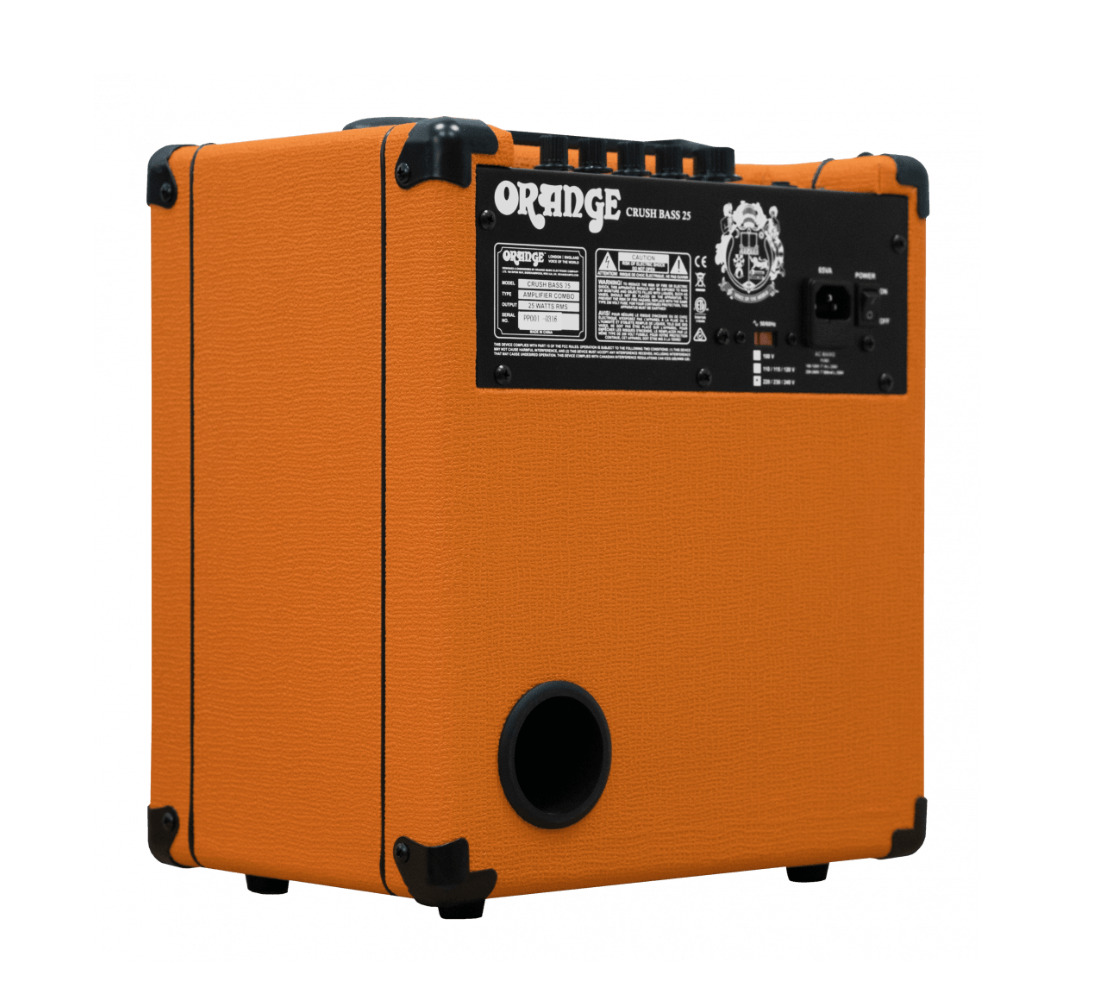 Foto 4 pulgar | Amplificador Orange Crushbass 25 para Bajo de 25w color Naranja