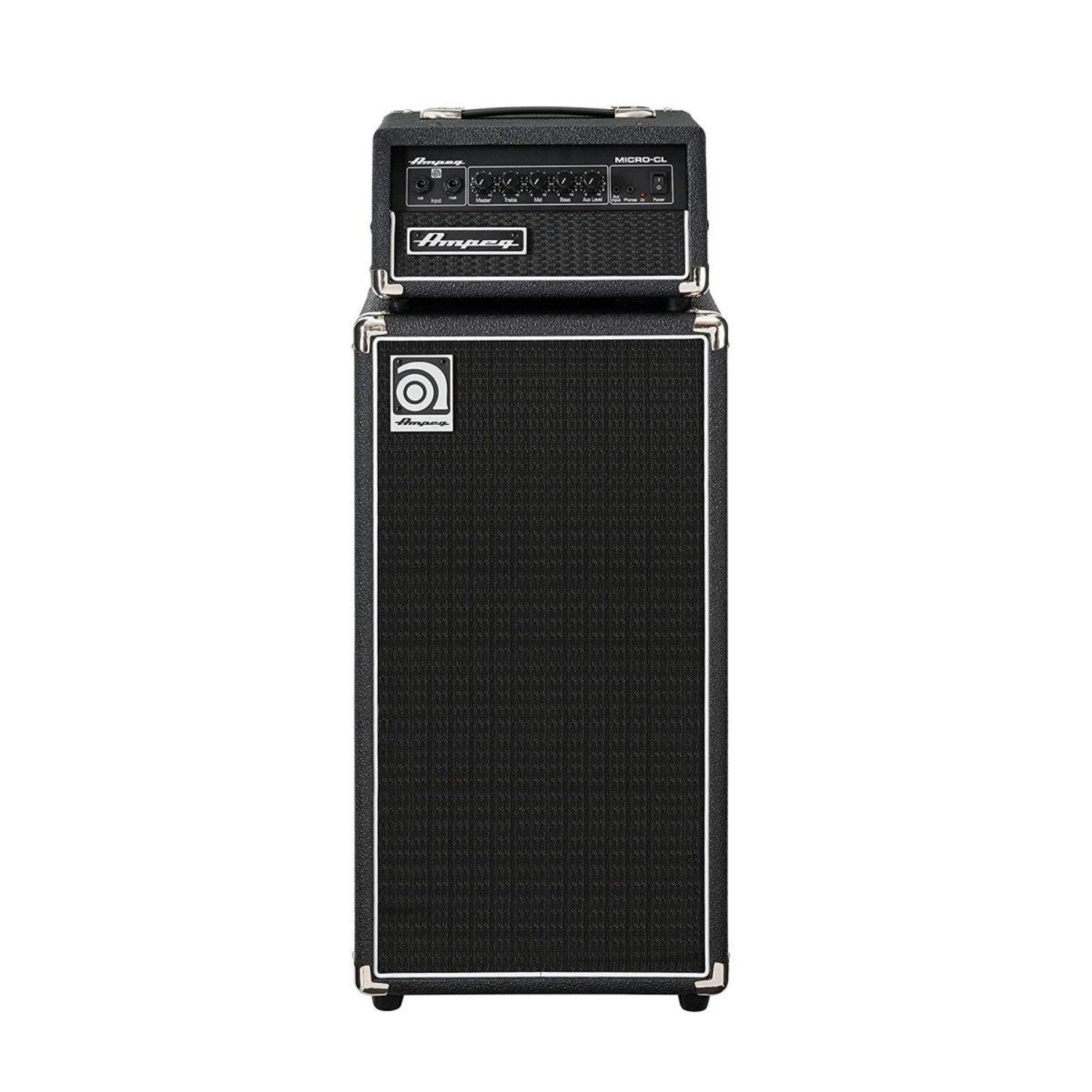 Foto 2 pulgar | Amplificador de Bajo Ampeg Micro-CL Stack de 100W con gabinete de 2x10"
