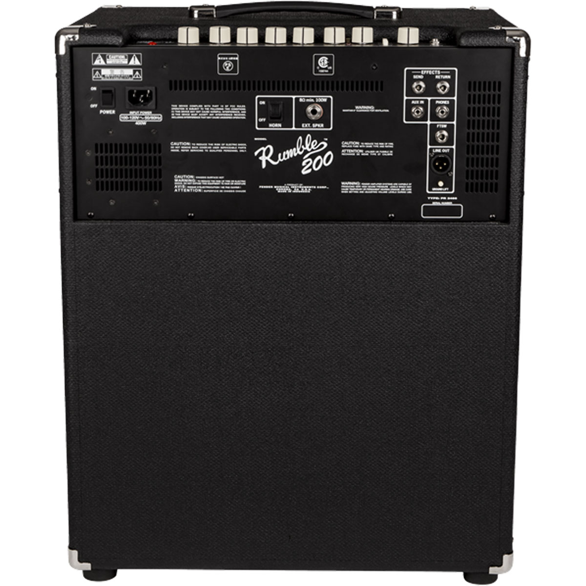 Foto 2 | Amplificador para Bajo Eléctrico Fender Rumble 200 Gris