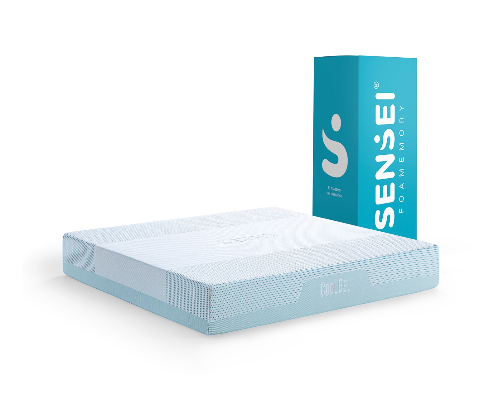 Colchón en Caja Individual Sensei de Memory Foam Cool Gel $11,040