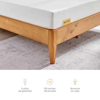 Foto 5 | Colchón Matrimonial Nooz Essential 16 cm en Caja de Espuma Hecho en México con Garantía
