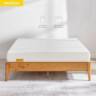 Foto 7 | Colchón Matrimonial Nooz Essential 16 cm en Caja de Espuma Hecho en México con Garantía