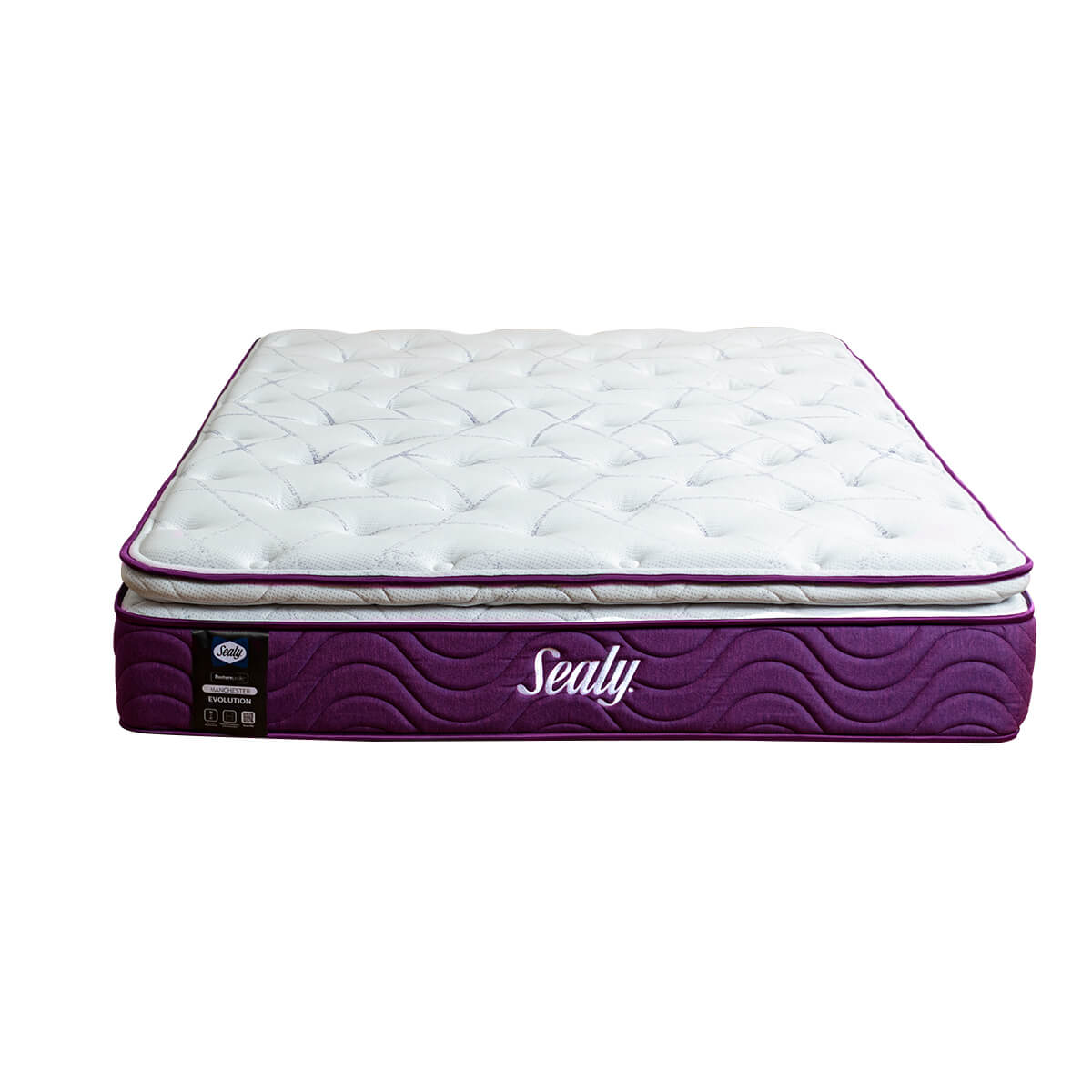 Colchón King Size Sealy New Manchester color Blanco