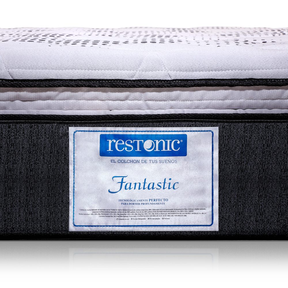 Foto 6 pulgar | Colchon Restonic Fantastic King Size