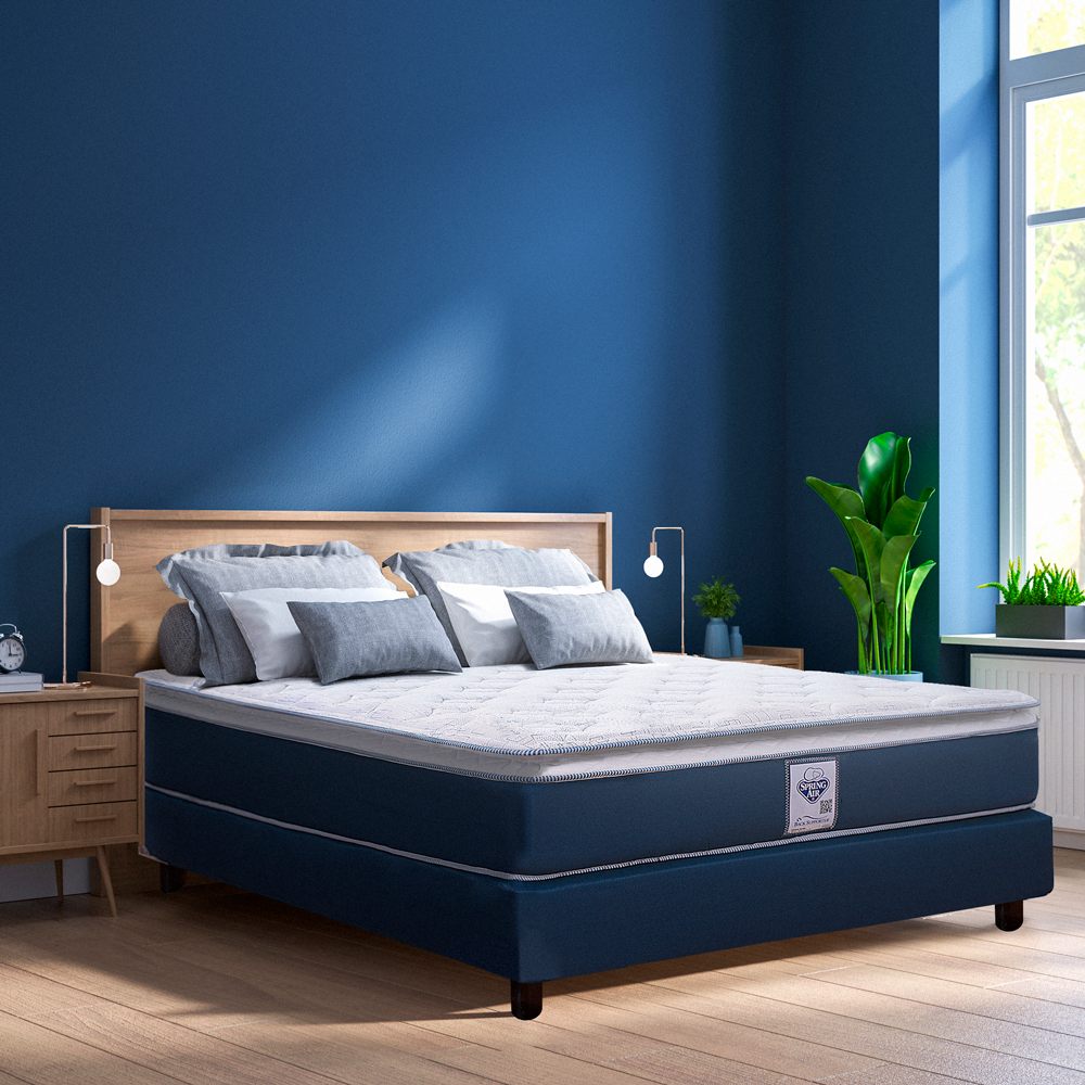 Colchon Y Box Spring Air Ambar King Size $20,051