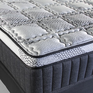 Foto 4 | Colchón America Barker color Gris Queen Size