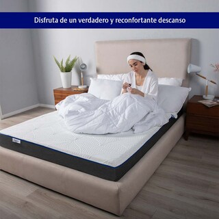 Foto 2 | Colchón Memory Dream Comfort Queen Size color Blanco en Caja