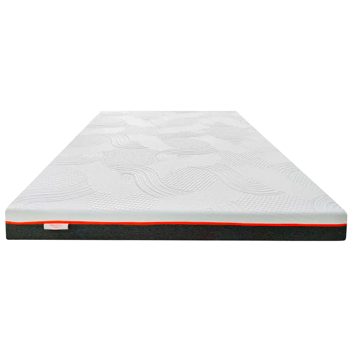 Colchón Memory Dream Orange Individual color Blanco en Caja