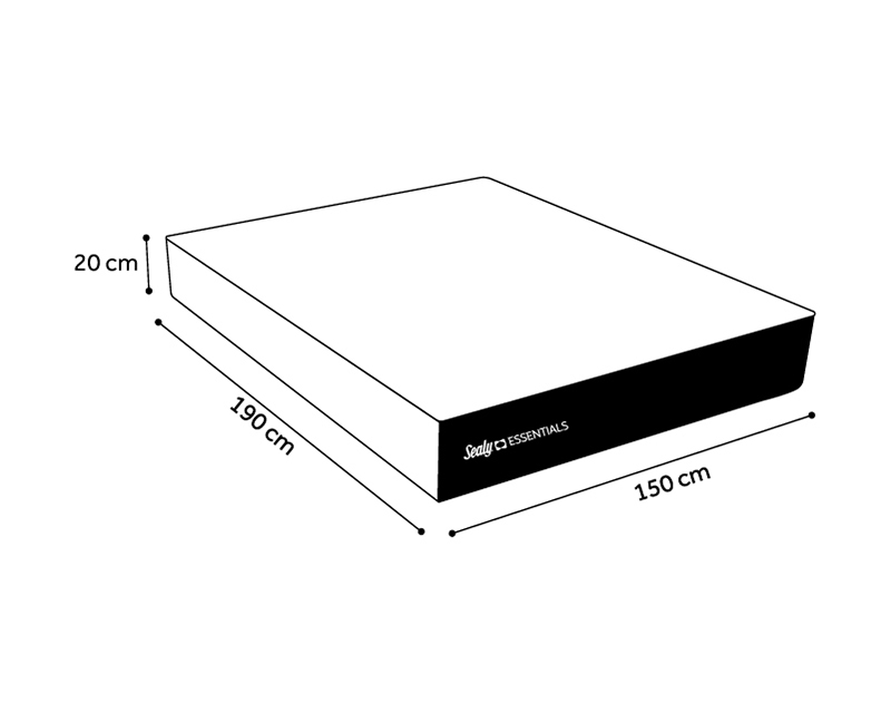 Foto 5 | Colchón Queen Size en Caja Sealy Essentials