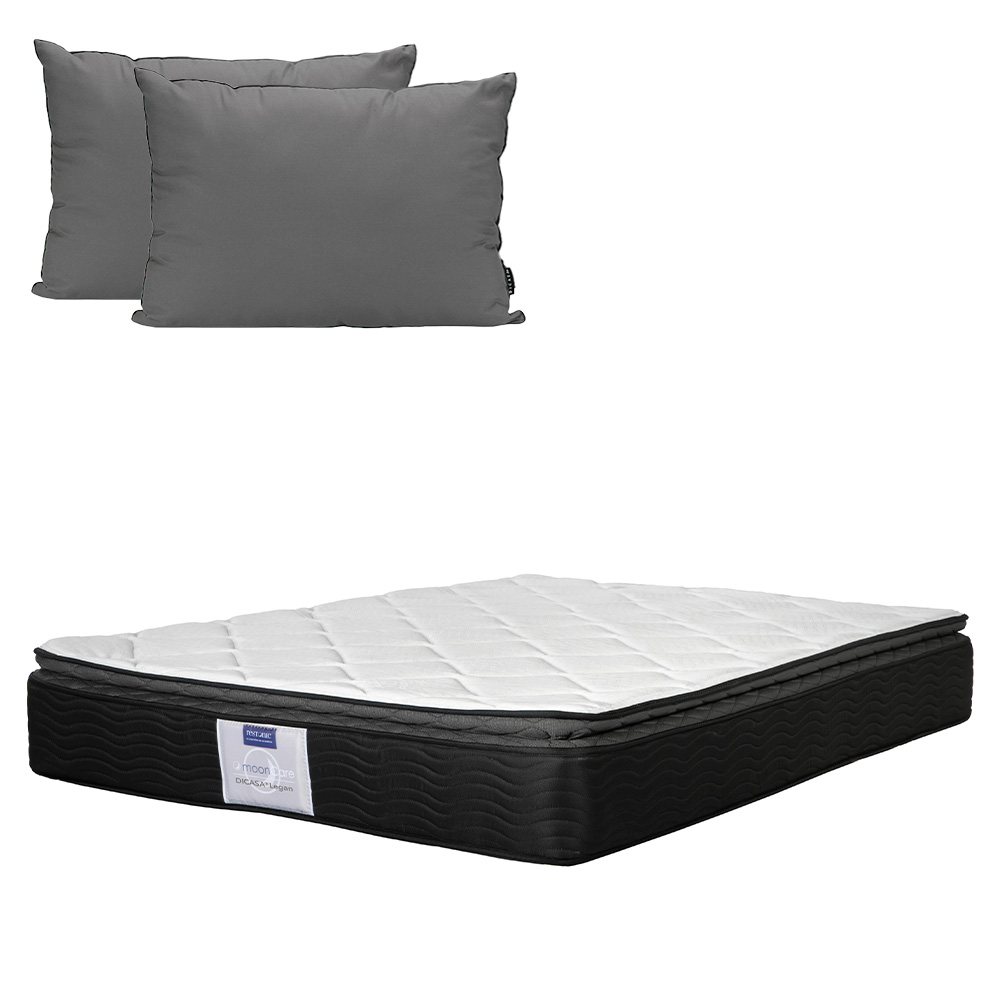 Colchón Restonic Legan Queen Size + 2 Almohadas 2pack