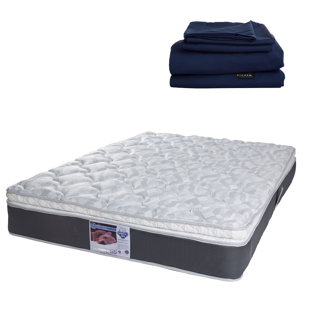 Colchón Spring Air Marte Queen Size + Sábanas Dicasa $5,849