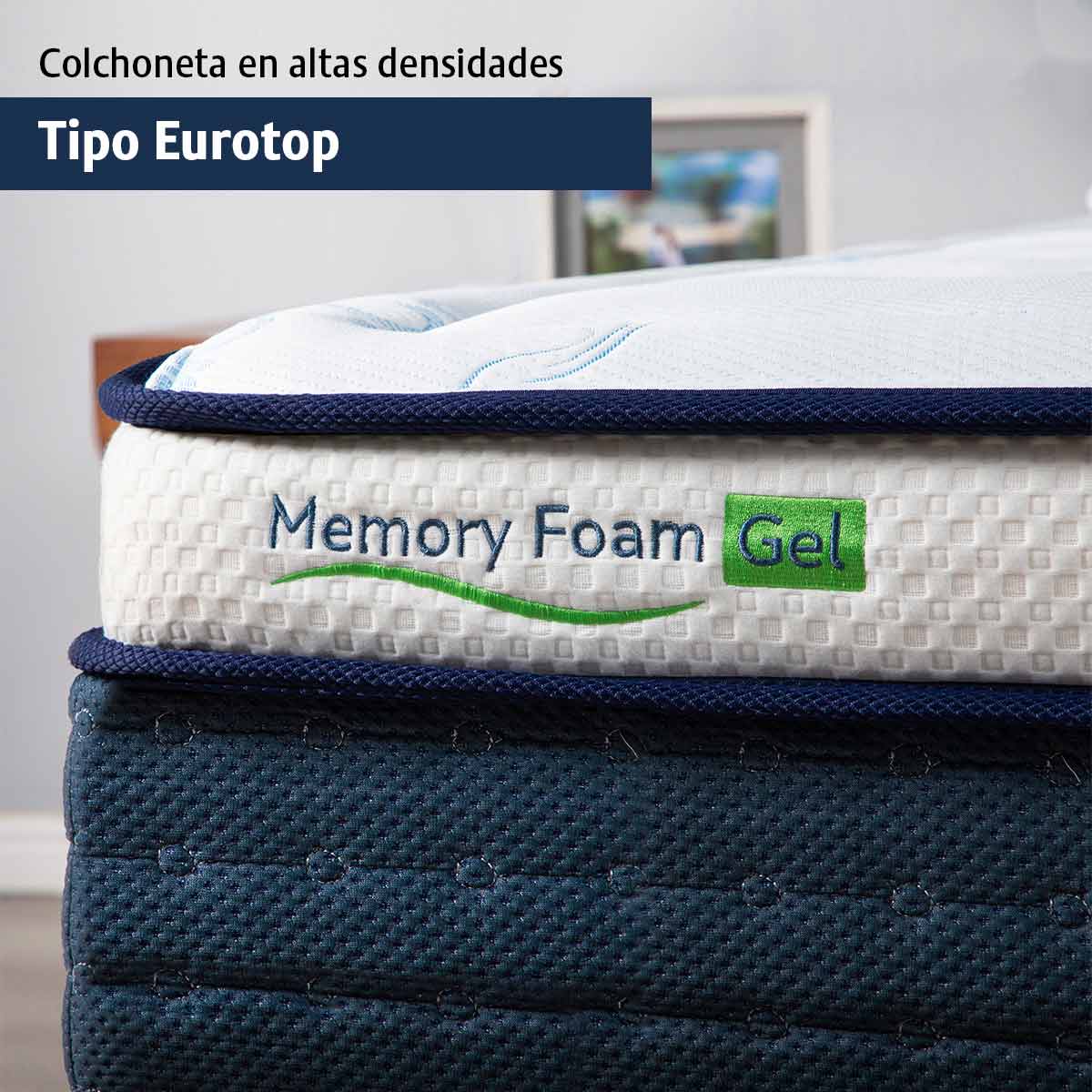 Foto 7 | Colchón Memory Dream Biocool Queen Size