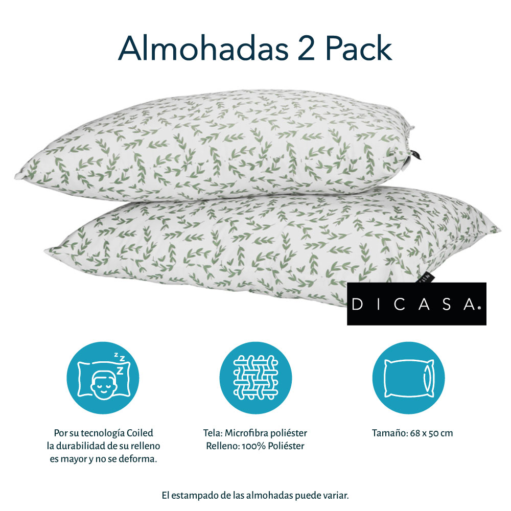 Foto 7 pulgar | Colchón Queen Size Spring Air Phantom color Blanco  + Almohadas 2pack