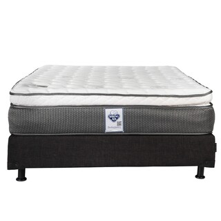 Foto 2 | Colchón Spring Air Phantom Queen Size + Box Belu+ Almohada One + Sábanas Softy