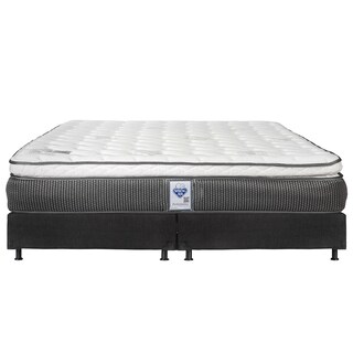 Foto 2 | Colchón Spring Air Phantom King Size + Box Belu +2 Almohadas + Sábanas Softy
