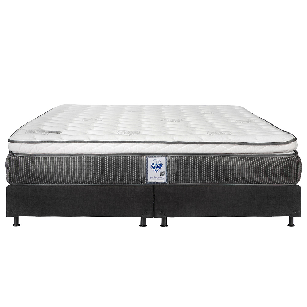 Foto 2 | Colchón Spring Air King Size + Box Belu + 2 Almohadas + Protector de Colchón