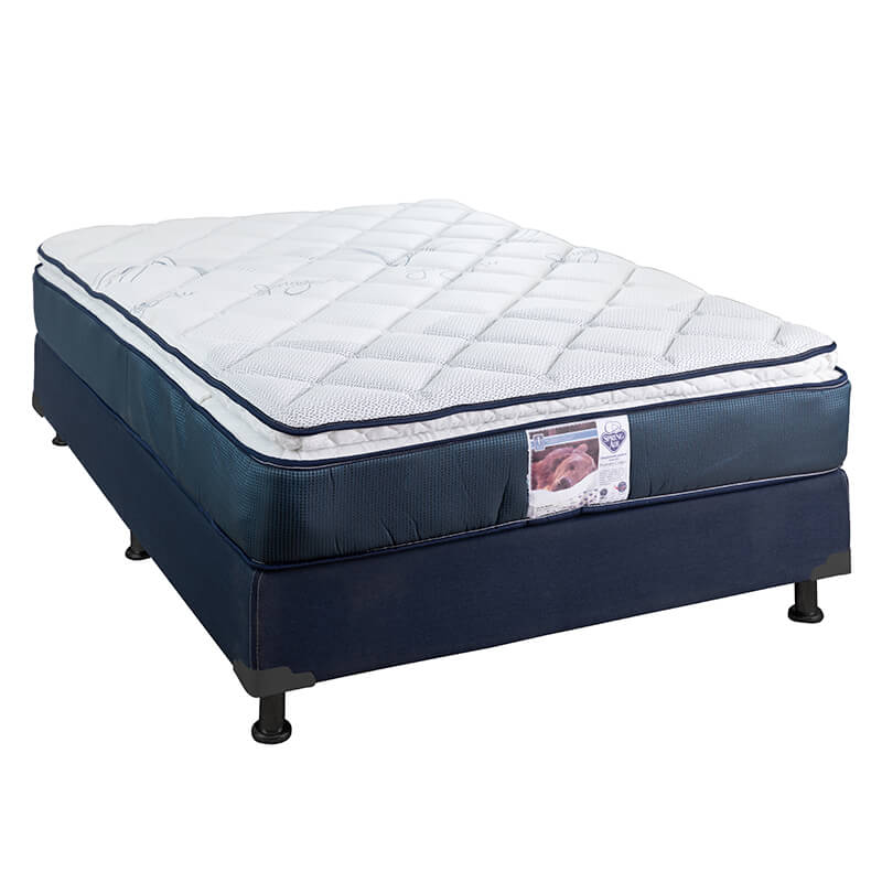 Foto 6 | Colchón Individual Spring Air + Box Bless + Almohada One + Sábanas Softy + Protector