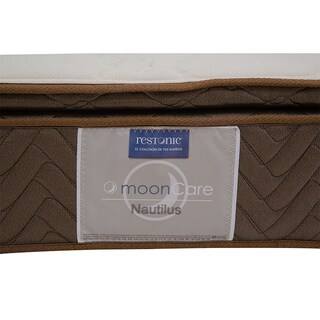 Foto 4 | Colchón Restonic Nautilus color Marrón King Size + Protector de Colchón + Sábanas