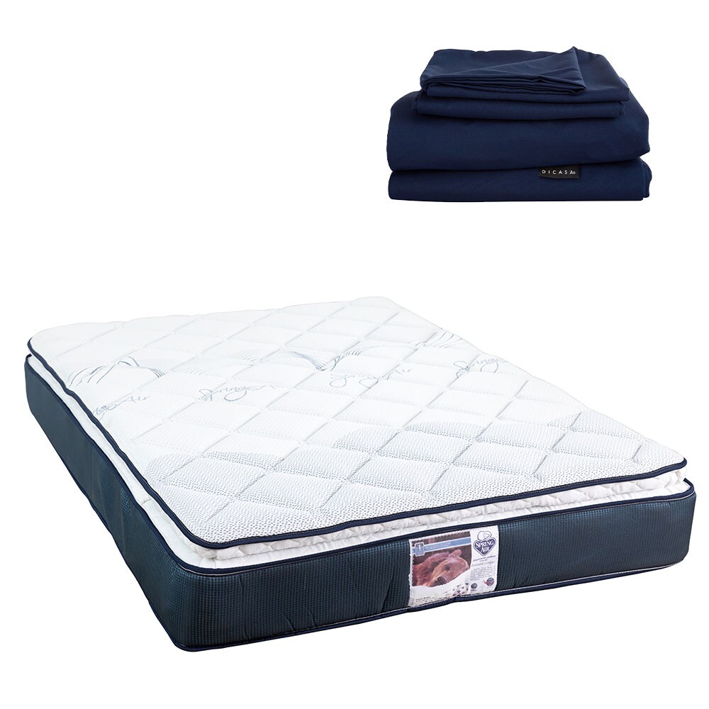 Colchón Spring Air Mónaco King Size + Sábanas Softy $7,499