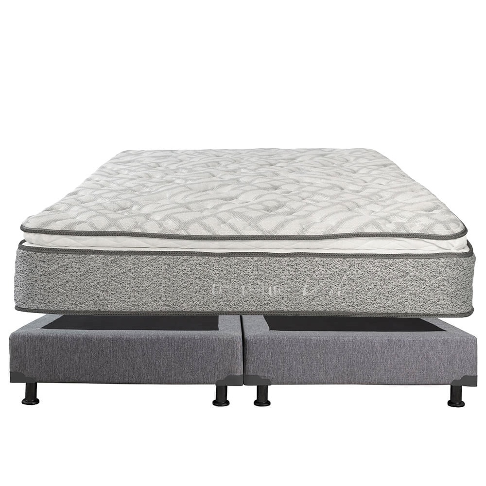 Colchón Restonic Vail King Size + Box Plomo $11,599