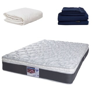 Foto 1 | Colchón Spring Air Marte King Size + Protector de Colchón + Sábanas Softy