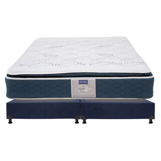 Foto 2 | Colchón Restonic Trust King Size + Box Bless + Almohada One + Protector de Colchón + Sábanas Softy