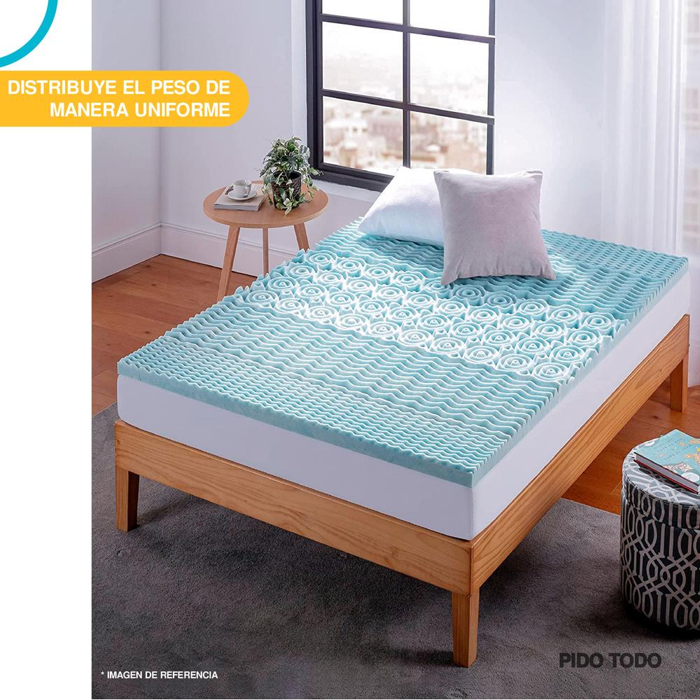 Foto 3 | Colchoneta Skycare Memory Foam Individual