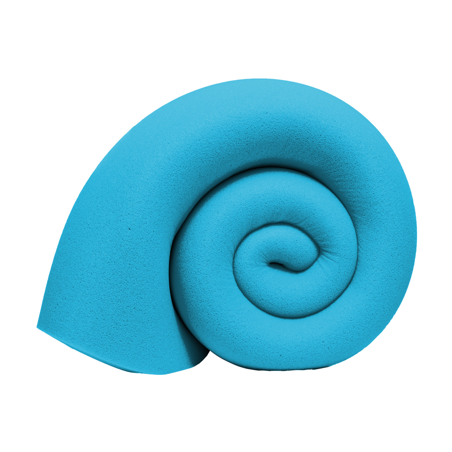 Foto 2 pulgar | Colchoneta Individual Memory Foam Azul