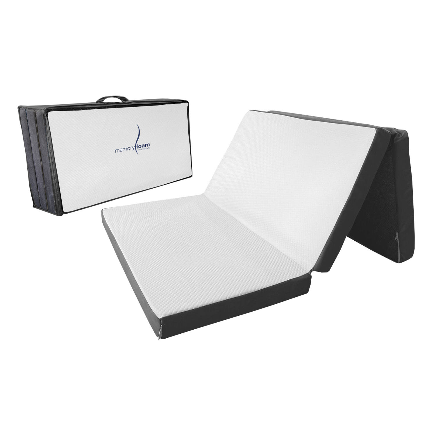 Colchón Memory Foam Matrimonial Plegable