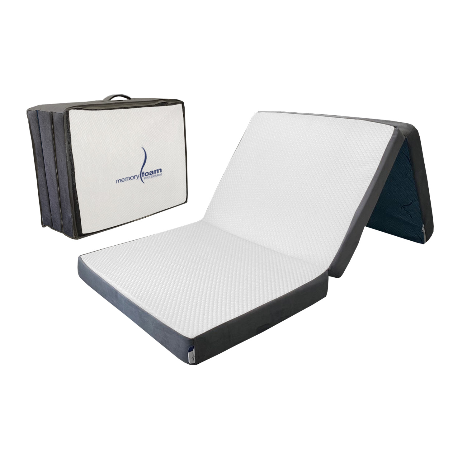 Colchón Memory Foam Plegable Individual