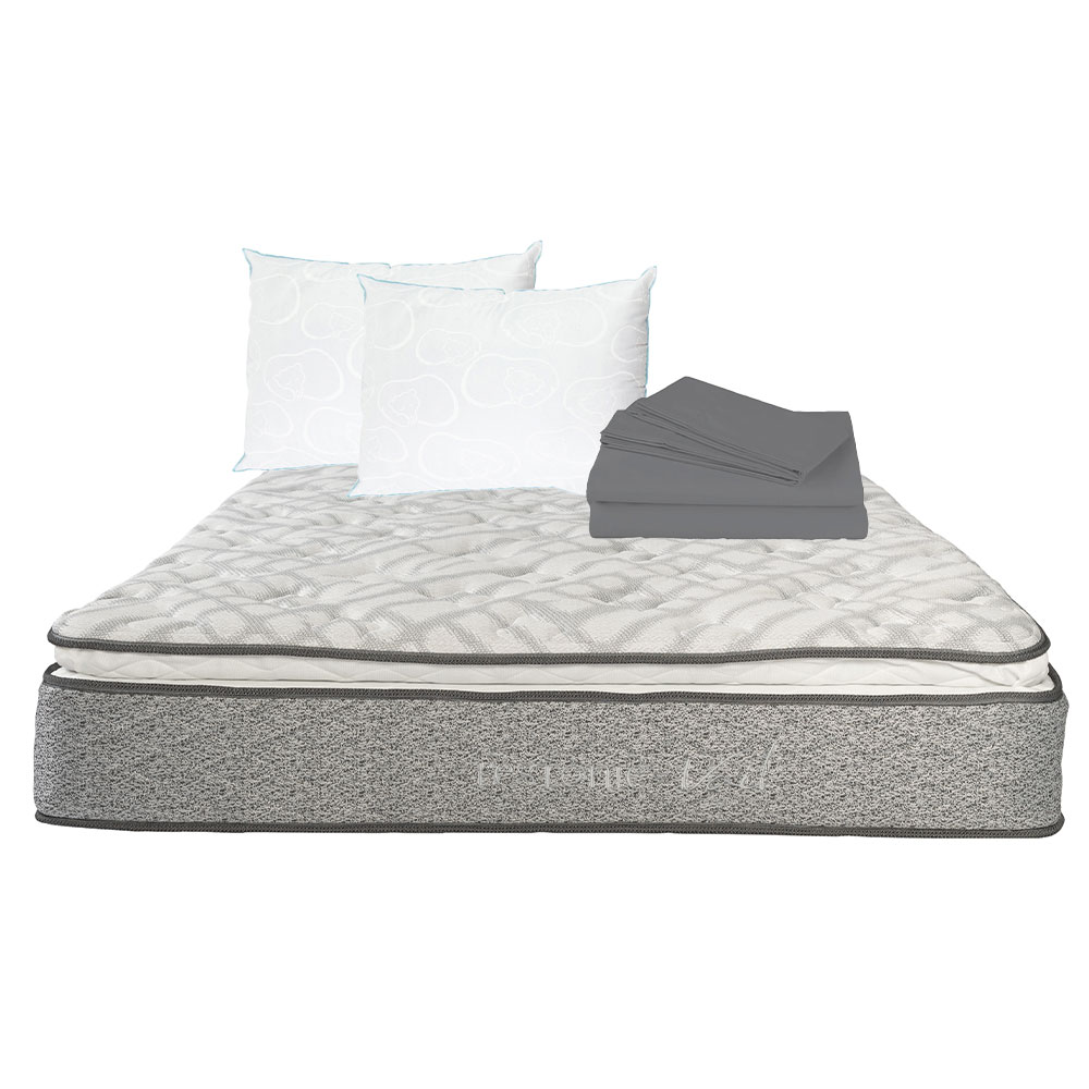 Colchon Restonic Vail Queen Size +2 Almohadas Oso +sabanas $5,049