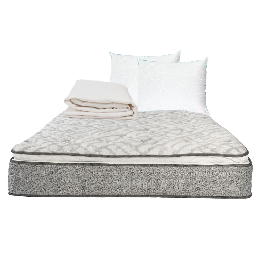 Colchon Restonic Vail King Size  +2 Almohadas Oso +protector De Colchon $6,149