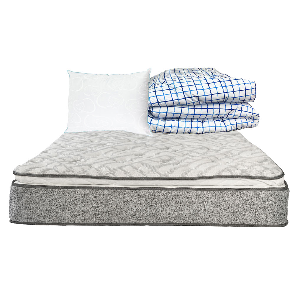 Foto 1 | Colchon Restonic Vail Individual +almohada Oso+edredon Palermo