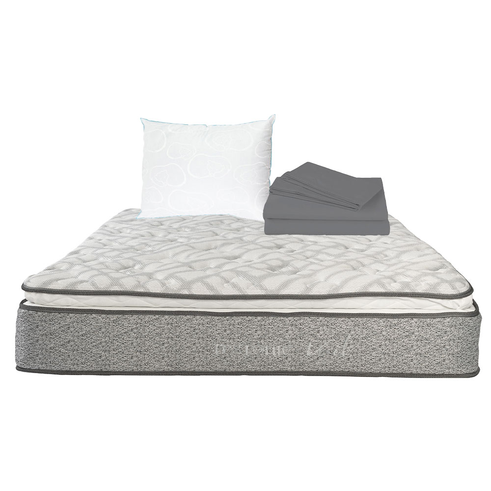 Foto 2 pulgar | Colchon Restonic Vail Individual +almohada Oso+sabanas