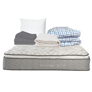 Foto 1 | Colchon Restonic Vail Queen Size +almohada Oso+protector De Colchon +sabanas+edredon Palermo