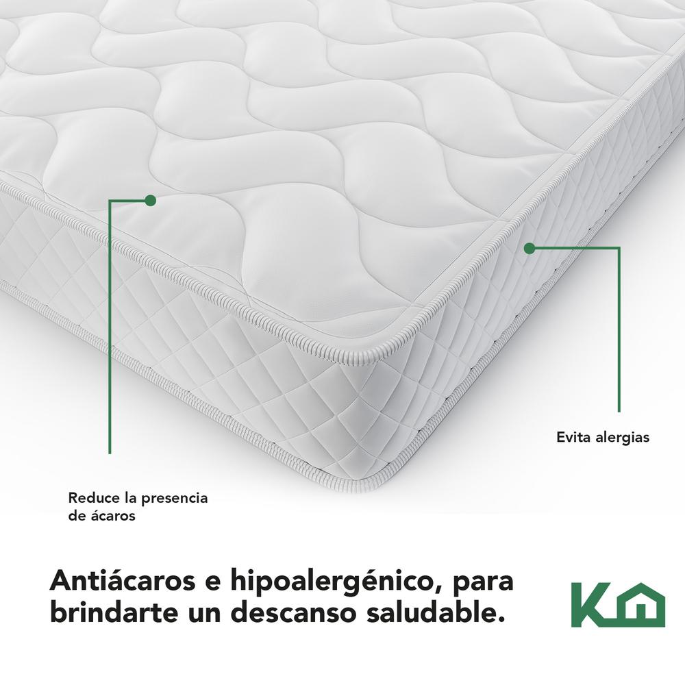 Foto 5 pulgar | Colchón Individual en Caja 15 cm Alto Memory Foam Kingshouse