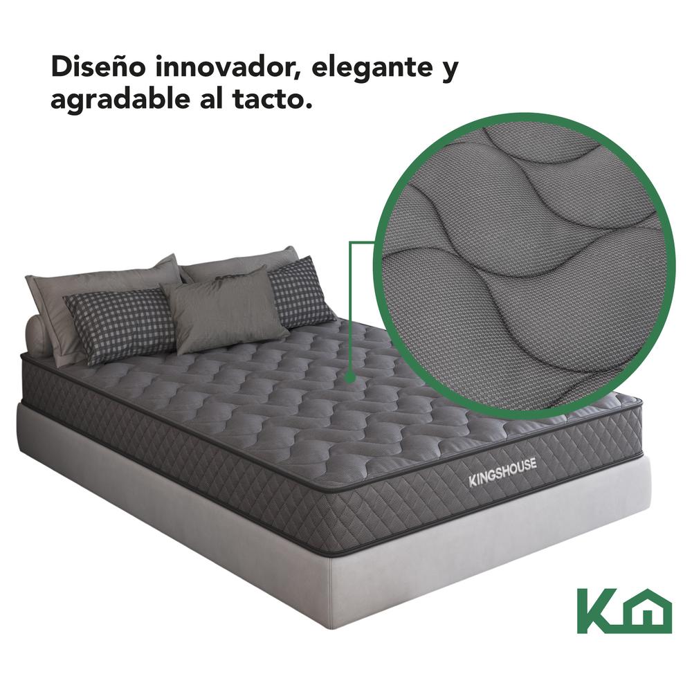 Foto 7 pulgar | Colchón Individual en Caja 15 cm Alto Memory Foam Kingshouse