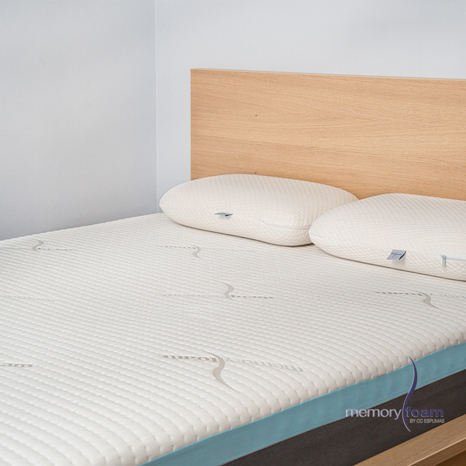 Foto 6 | Colchón Best Individual De Memory Foam 7 Cm De Memory Foam Firmeza Media Confort Y Soporte Blanco Individual