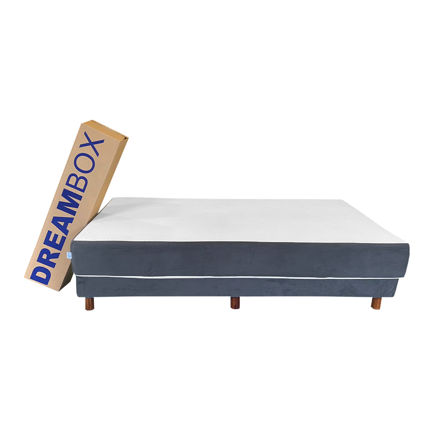 Memory Foam Dreambox Colchón En Caja, Individual $5,669