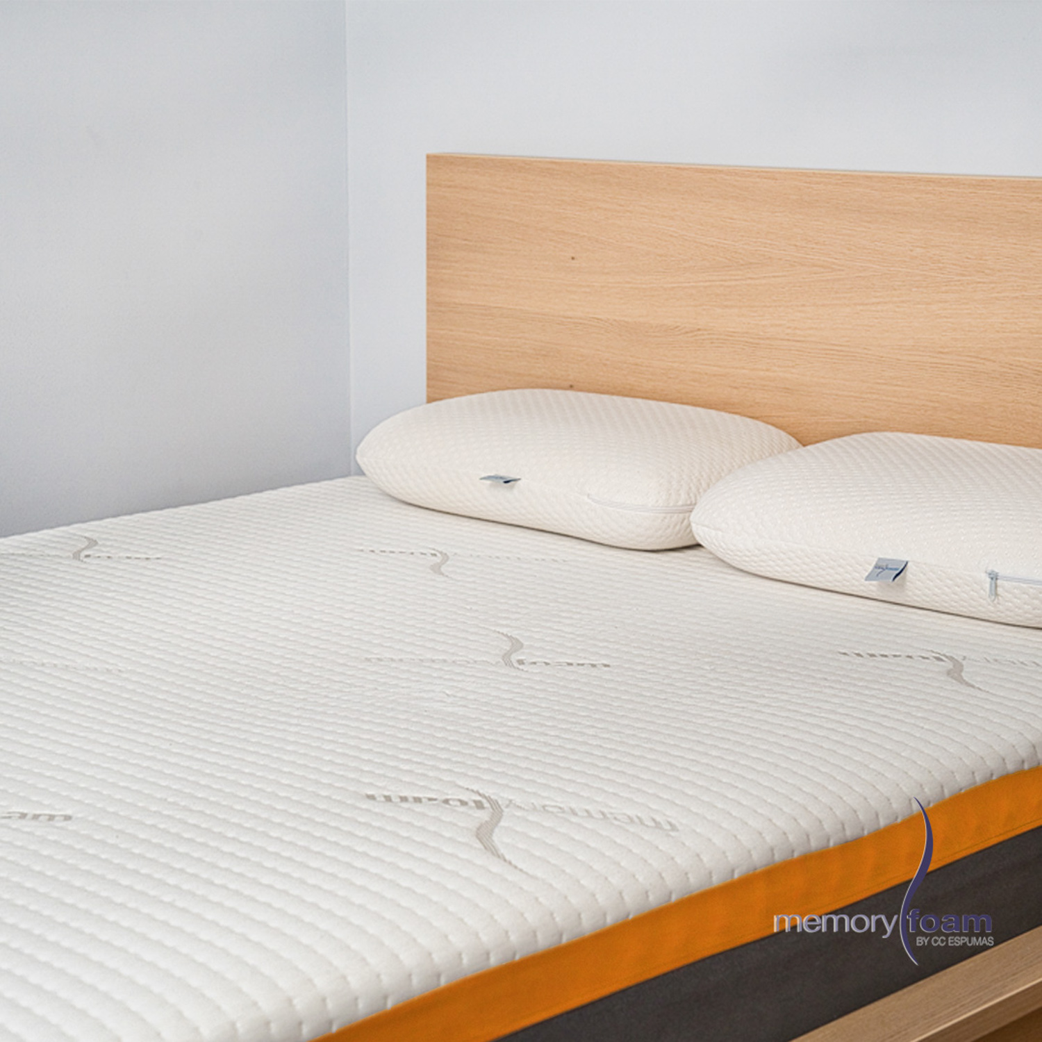 Foto 6 | Colchón Better King Size De Memory Foam 7 Cm De Memory Foam Firmeza Suave/media Sistema De Flujo De Aire Blanco King S